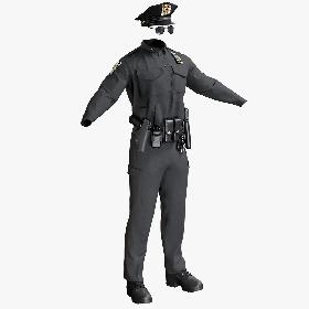 3D Female mannequin Nike pack 4 3D model model